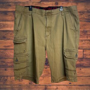 5 for $25🔥Iron Flex Tan Cargo Shorts Size 38